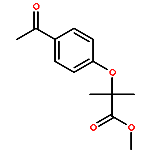 METHYL 2-(4-ACETYLPHENOXY)-2-METHYLPROPANOATE