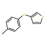 Thiophene, 3-[(4-methylphenyl)thio]-