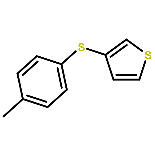 Thiophene, 3-[(4-methylphenyl)thio]-