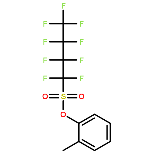 (2-methylphenyl) 1,1,2,2,3,3,4,4,4-nonafluorobutane-1-sulfonate