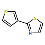 Thiazole, 2-(3-thienyl)-