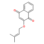 2-(3-methylbut-2-enoxy)naphthalene-1,4-dione