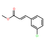 2-Propenoic acid, 3-(3-chlorophenyl)-, methyl ester