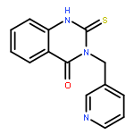 2-Mercapto-3-pyridin-3-ylmethyl-3H-quinazolin-4-one