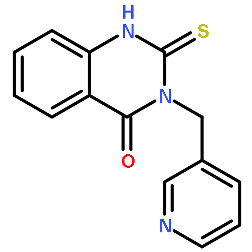 2-Mercapto-3-pyridin-3-ylmethyl-3H-quinazolin-4-one