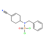 Phosphoramidic dichloride, (4-cyano-3-cyclohexen-1-yl)(phenylmethyl)-