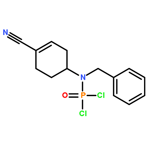 Phosphoramidic dichloride, (4-cyano-3-cyclohexen-1-yl)(phenylmethyl)-