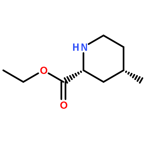 2-Piperidinecarboxylic acid, 4-methyl-, ethyl ester, cis-