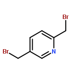 PYRIDINE, 2,5-BIS(BROMOMETHYL)- (9CI)