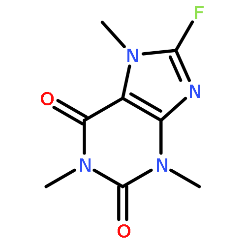 8-fluoro-3,7-dihydro-1,3,7-trimethyl-1H-Purine-2,6-dione