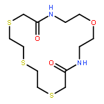 1-Oxa-7,10,13-trithia-4,16-diazacyclooctadecane-5,15-dione