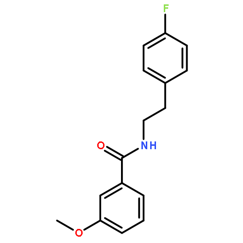 N-[2-(4-fluorophenyl)ethyl]-3-methoxybenzamide