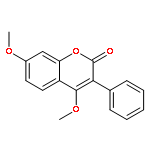 4,7-DIMETHOXY-3-PHENYLCHROMEN-2-ONE