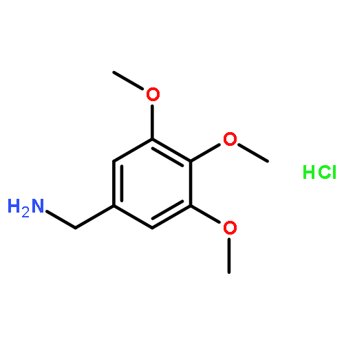 Benzenemethanamine, 3,4,5-trimethoxy-, hydrochloride