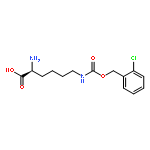 2-amino-6-({[(2-chlorobenzyl)oxy]carbonyl}amino)hexanoic acid