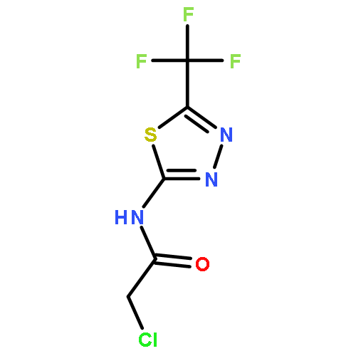 2-Chloro-N-(5-trifluoromethyl-[1,3,4]thiadiazol-2-yl)-acetamide