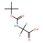 Glycine-2,2-d2,N-[(1,1-dimethylethoxy)carbonyl]-