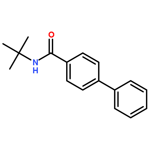 [1,1'-Biphenyl]-4-carboxamide, N-(1,1-dimethylethyl)-