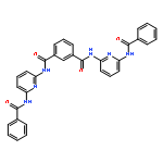 1,3-Benzenedicarboxamide, N,N'-bis[6-(benzoylamino)-2-pyridinyl]-