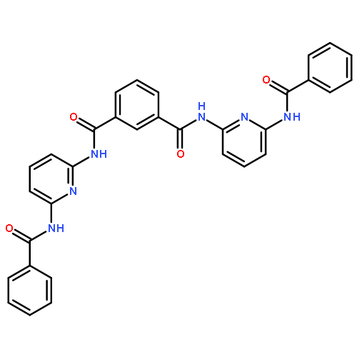 1,3-Benzenedicarboxamide, N,N'-bis[6-(benzoylamino)-2-pyridinyl]-