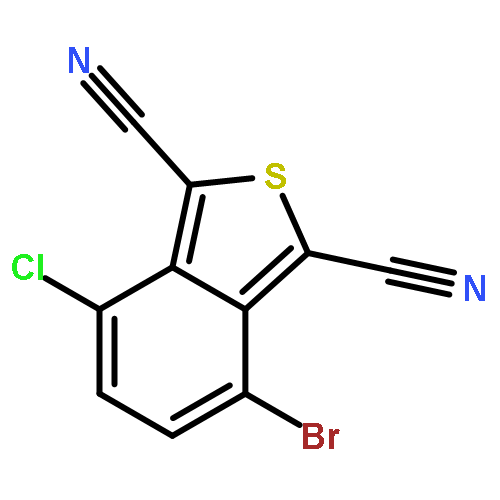 Benzo[c]thiophene-1,3-dicarbonitrile, 4-bromo-7-chloro-