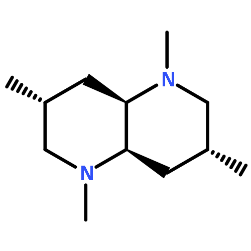 1,5-Naphthyridine, decahydro-1,3,5,7-tetramethyl-, (3R,4aR,7R,8aR)-