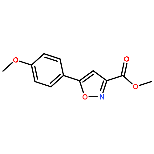 Methyl 5-(4-methoxyphenyl)isoxazole-3-carboxylate