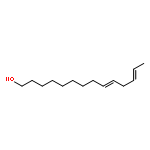 9,12-Tetradecadien-1-ol, (E,Z)-