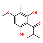 1-(2,6-Dihydroxy-4-methoxy-3-methyl-phenyl)-2-methyl-propan-1-on