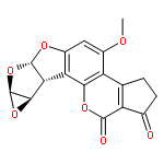 Cyclopent[c]oxireno[4',5']furo[3',2':4,5]furo[2,3-h][1]benzopyran-1,10-dione,2,3,6a,7a,8a,8b-hexahydro-4-methoxy-, (6aS,7aS,8aR,8bR)-