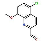 5-chloro-8-methoxyquinoline-2-carbaldehyde