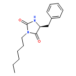 2,4-Imidazolidinedione, 3-hexyl-5-(phenylmethyl)-, (5S)-