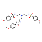 Benzenesulfonamide, N,N',N''-(nitrilotri-2,1-ethanediyl)tris[4-methoxy-