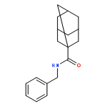 Tricyclo[3.3.1.13,7]decane-1-carboxamide, N-(phenylmethyl)-