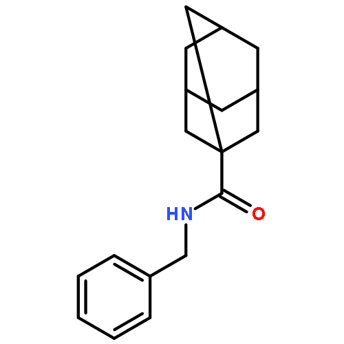 Tricyclo[3.3.1.13,7]decane-1-carboxamide, N-(phenylmethyl)-