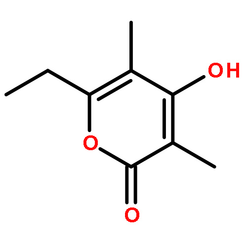 3,5-dimethyl-6-ethyl-4-hydroxy-2H-pyran-2-one