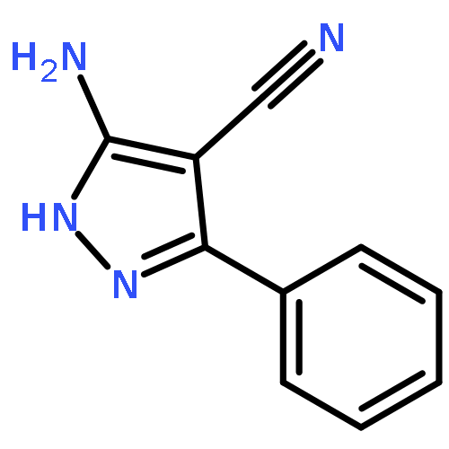 1H-Pyrazole-4-carbonitrile,3-amino-5-phenyl-