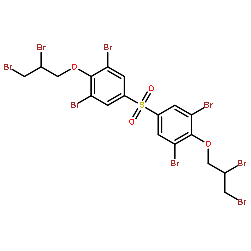 5,5'-Sulfonylbis(1,3-dibromo-2-(2,3-dibromopropoxy)benzene)