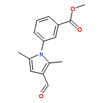 Methyl 3-(3-formyl-2,5-dimethyl-1H-pyrrol-1-yl)benzoate