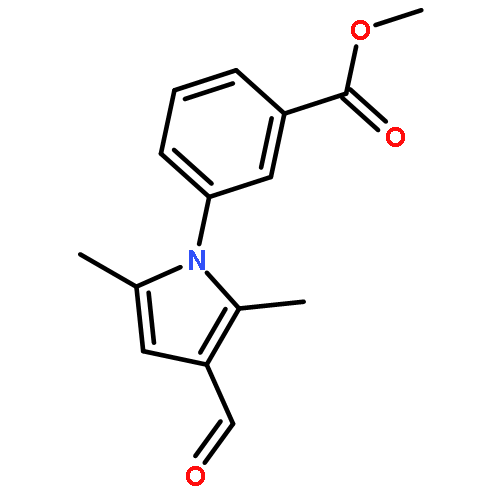 Methyl 3-(3-formyl-2,5-dimethyl-1H-pyrrol-1-yl)benzoate