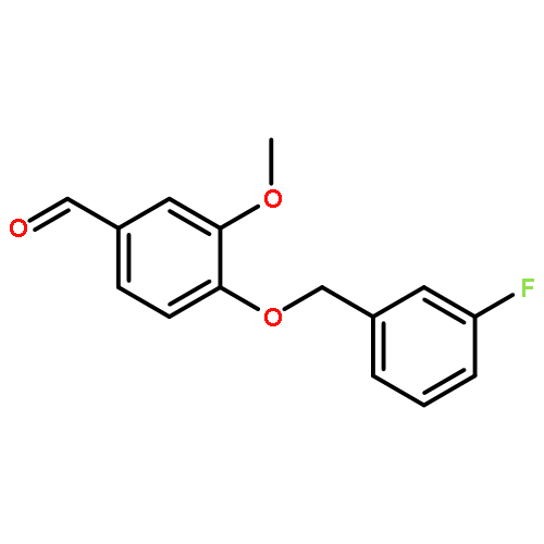 4-((3-Fluorobenzyl)oxy)-3-methoxybenzaldehyde