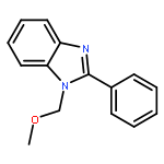 1H-BENZIMIDAZOLE, 1-(METHOXYMETHYL)-2-PHENYL-