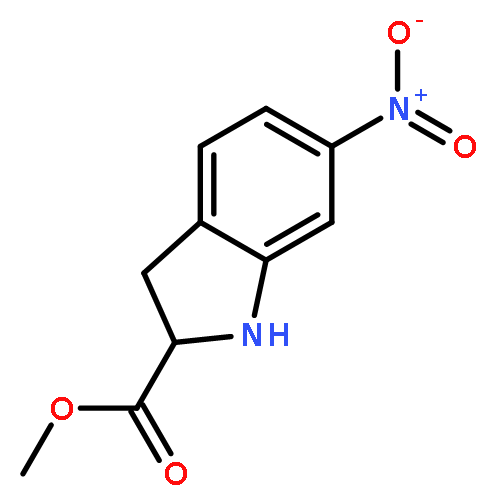 1H-Indole-2-carboxylicacid, 2,3-dihydro-6-nitro-, methyl ester