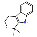 1,3,4,9-tetrahydro-1,1-dimethyl-Pyrano[3,4-b]indole