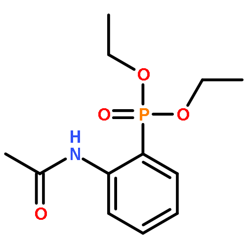 Phosphonic acid, [2-(acetylamino)phenyl]-, diethyl ester