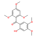 Methanone, (2-hydroxy-4,5-dimethoxyphenyl)(2,4,6-trimethoxyphenyl)-