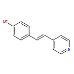 4-[(e)-2-(4-bromophenyl)vinyl]pyridine