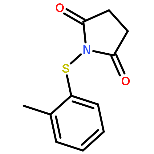 2,5-Pyrrolidinedione, 1-[(2-methylphenyl)thio]-