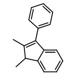 1H-Indene, 1,2-dimethyl-3-phenyl-