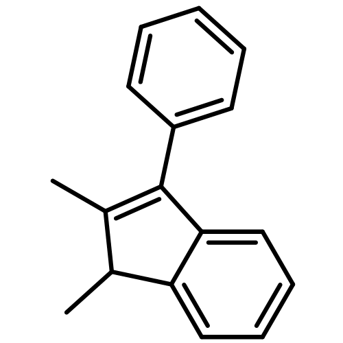 1H-Indene, 1,2-dimethyl-3-phenyl-